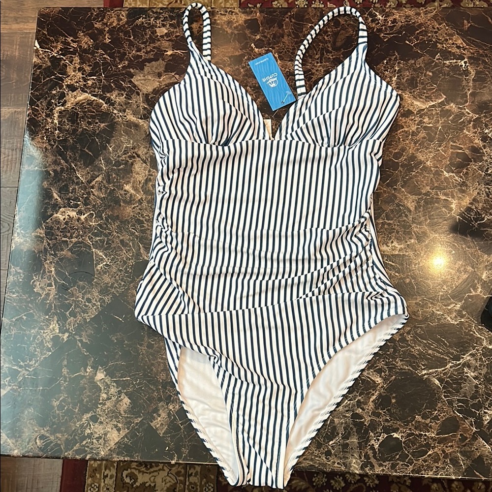 Cupshe Striped Swimwear Women size M